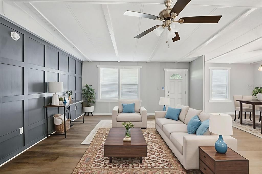 Dining room, Interior, Living room, Wood Texture Flooring