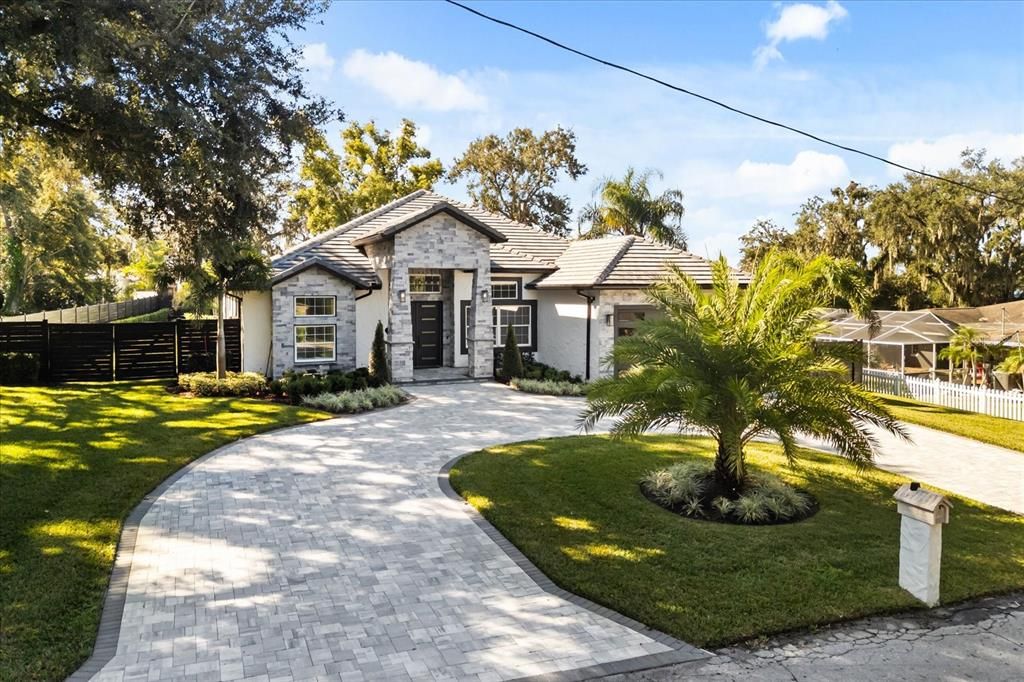 Backyard, Exterior, Facade, French Provincial