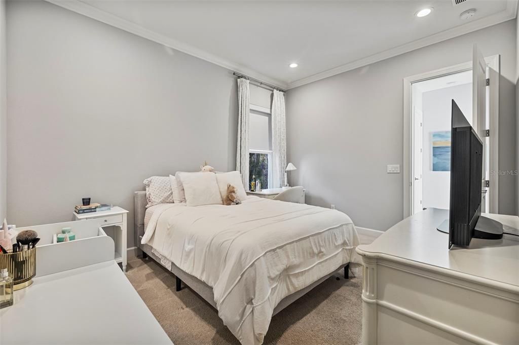 Bedroom, Home Office, Interior, Recessed Lighting
