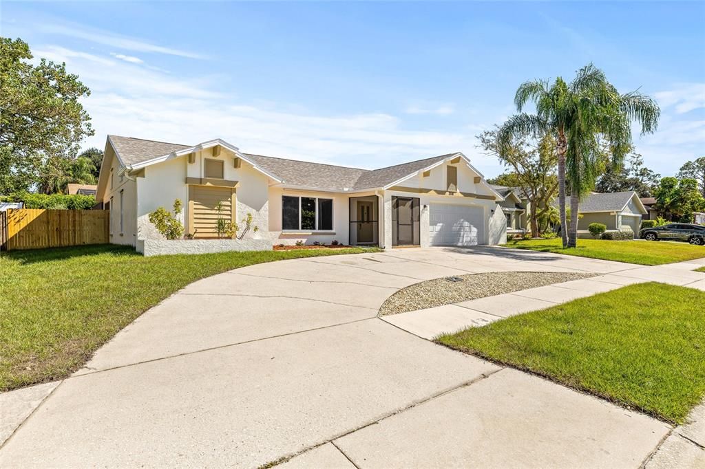 Attached, Backyard, Exterior, Facade, Ranch