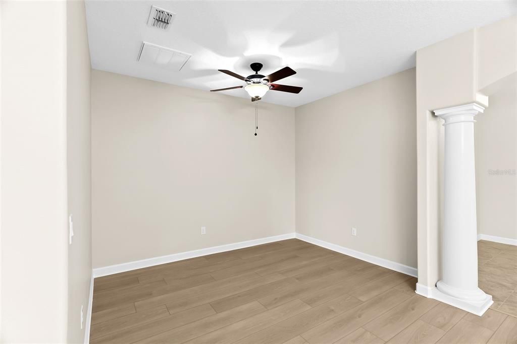 Empty room, Interior, Wood Texture Flooring