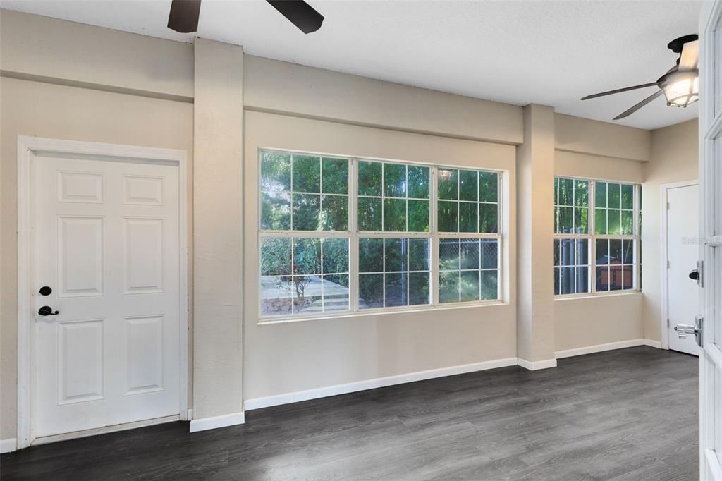 Empty room, Interior, Wood Texture Flooring