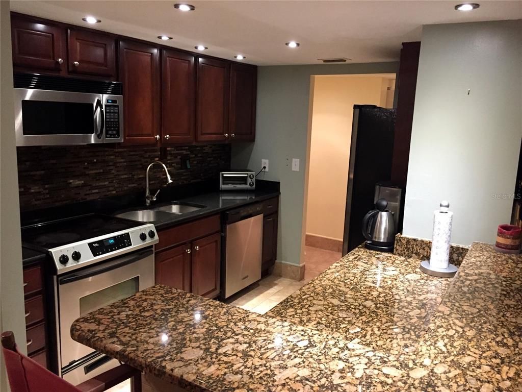 Interior, Kitchen, Recessed Lighting, Stainless Steel Appliances