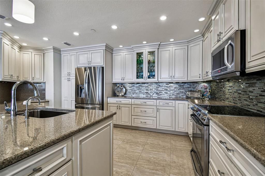 Interior, Kitchen, Recessed Lighting, Stainless Steel Appliances