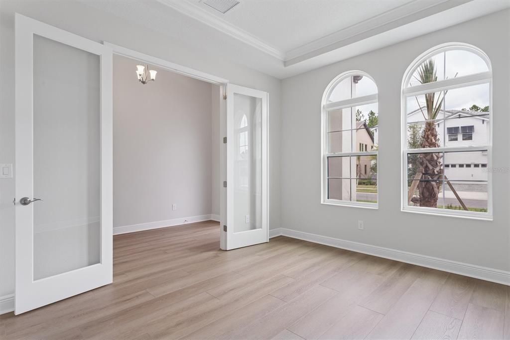 Empty room, Interior, Wood Texture Flooring