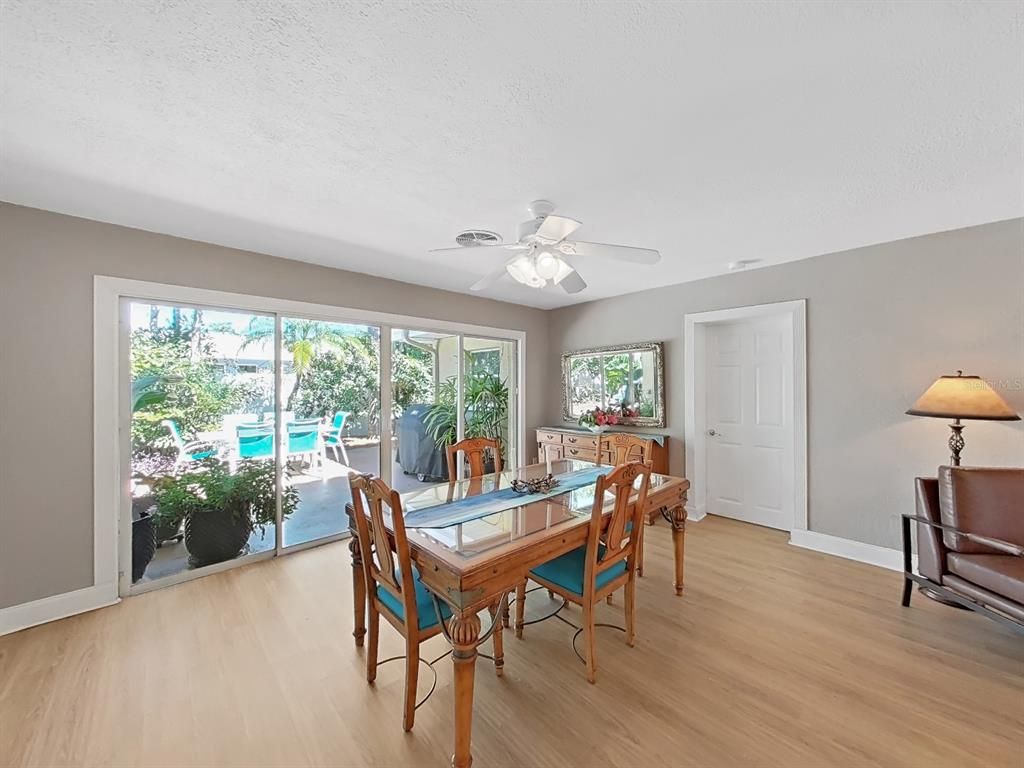 Dining room, Interior, Wood Texture Flooring