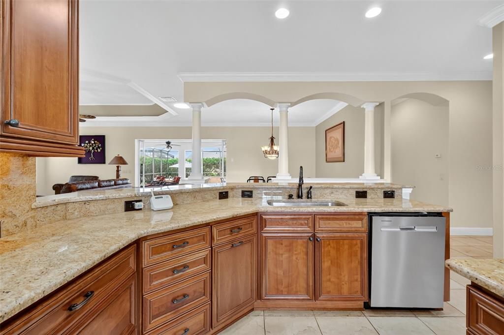 Interior, Kitchen, Pendant Lights, Recessed Lighting