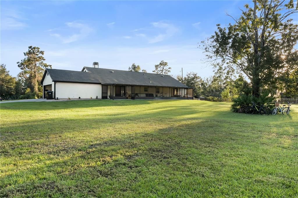 Backyard, Exterior