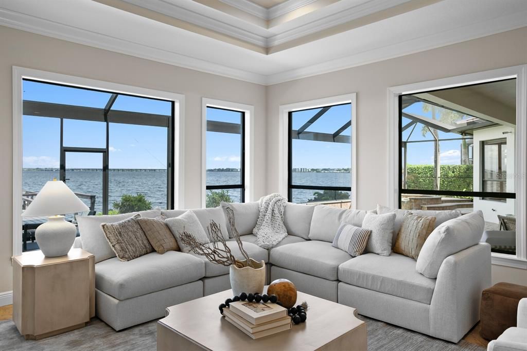Interior, Living room, Water