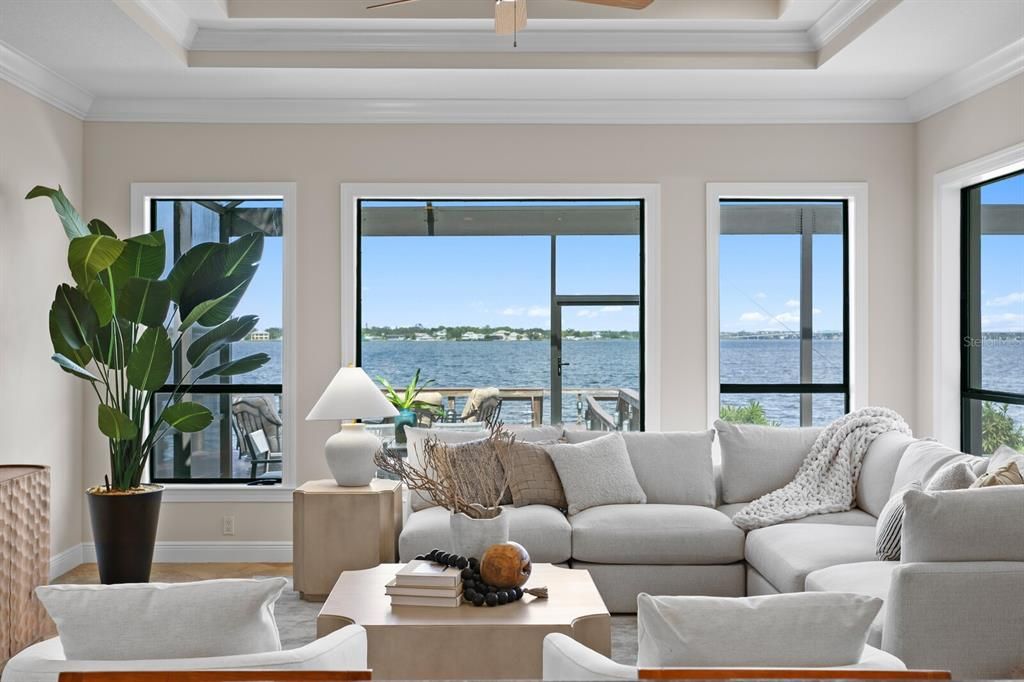 Interior, Living room, Water