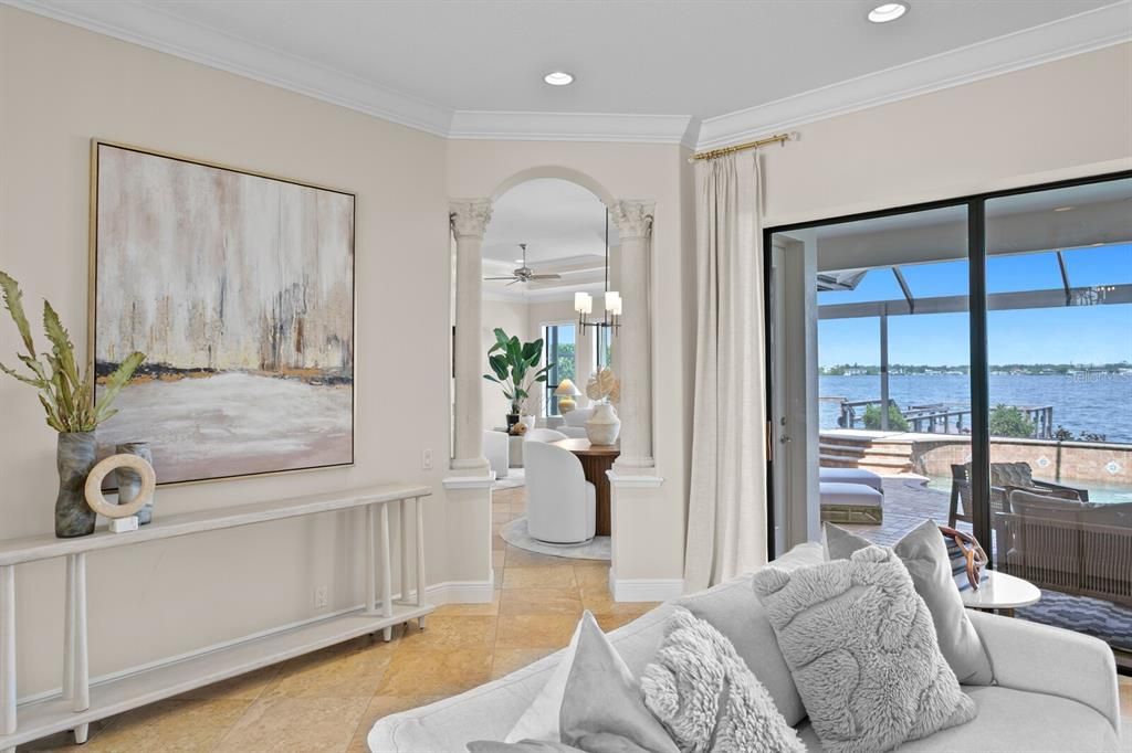 Interior, Recessed Lighting, Water
