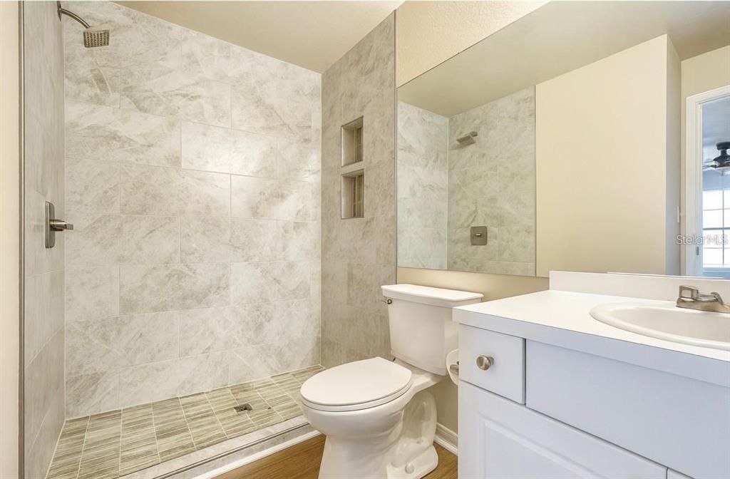 Bathroom, Interior, Marble Walls