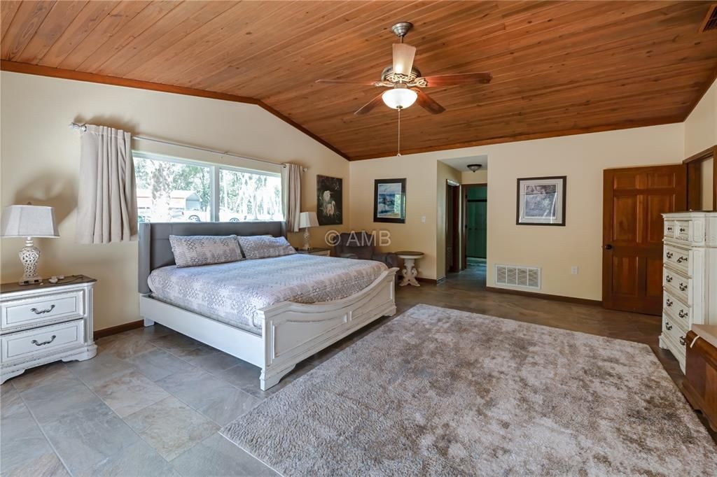 Bedroom, Interior, Wooden Ceilings