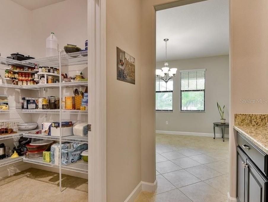 Chandelier, Interior
