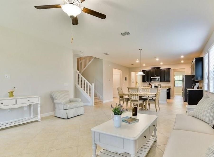 Dining room, Interior, Kitchen, Pendant Lights, Recessed Lighting