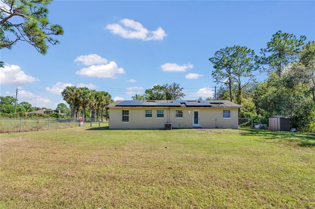Backyard, Exterior, Solar Panels