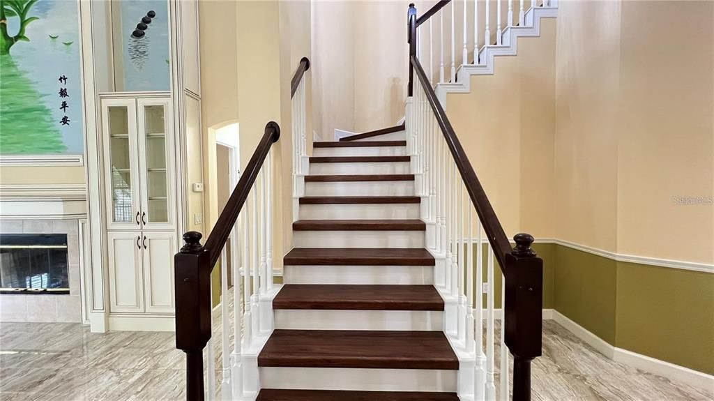 Fireplace, Interior, Marble