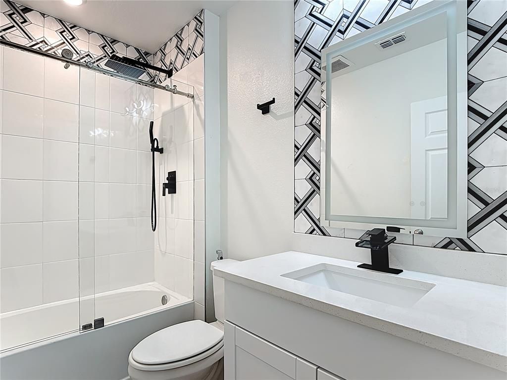 Bathroom, Glass Shower, Interior