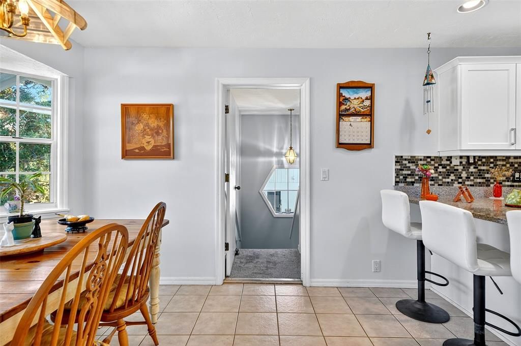Dining room, Interior, Kitchen, Pendant Lights, Recessed Lighting
