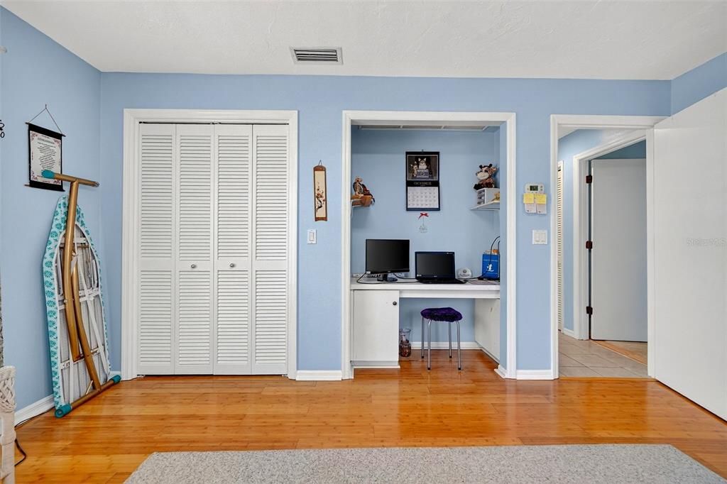 Home Office, Interior, Wood Texture Flooring