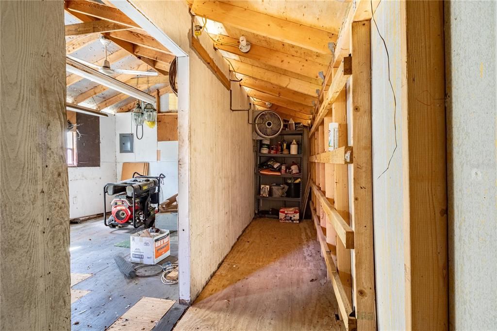 Interior, Wooden Beams, Wooden Walls