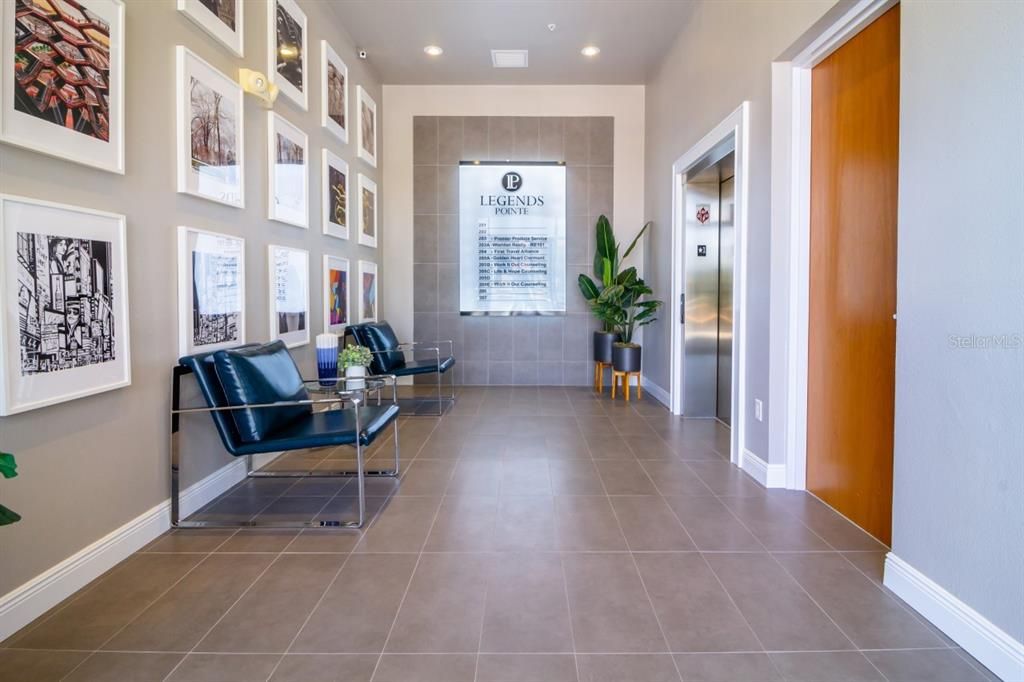 Elevator, Interior, Recessed Lighting