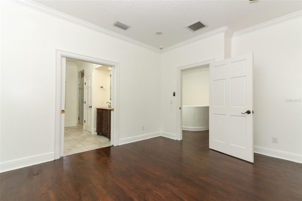 Bathroom, Empty room, Interior, Wood Texture Flooring