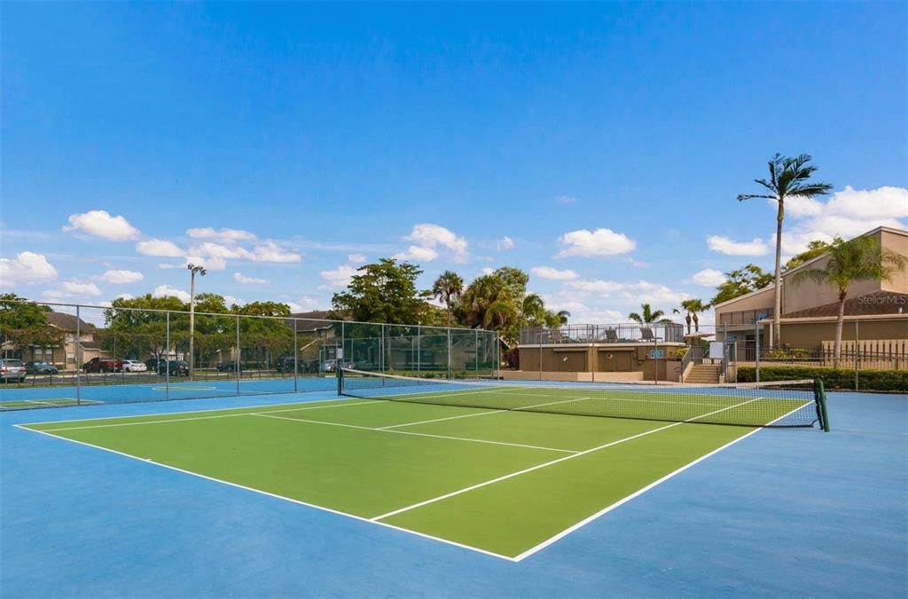Exterior, Tennis Courts