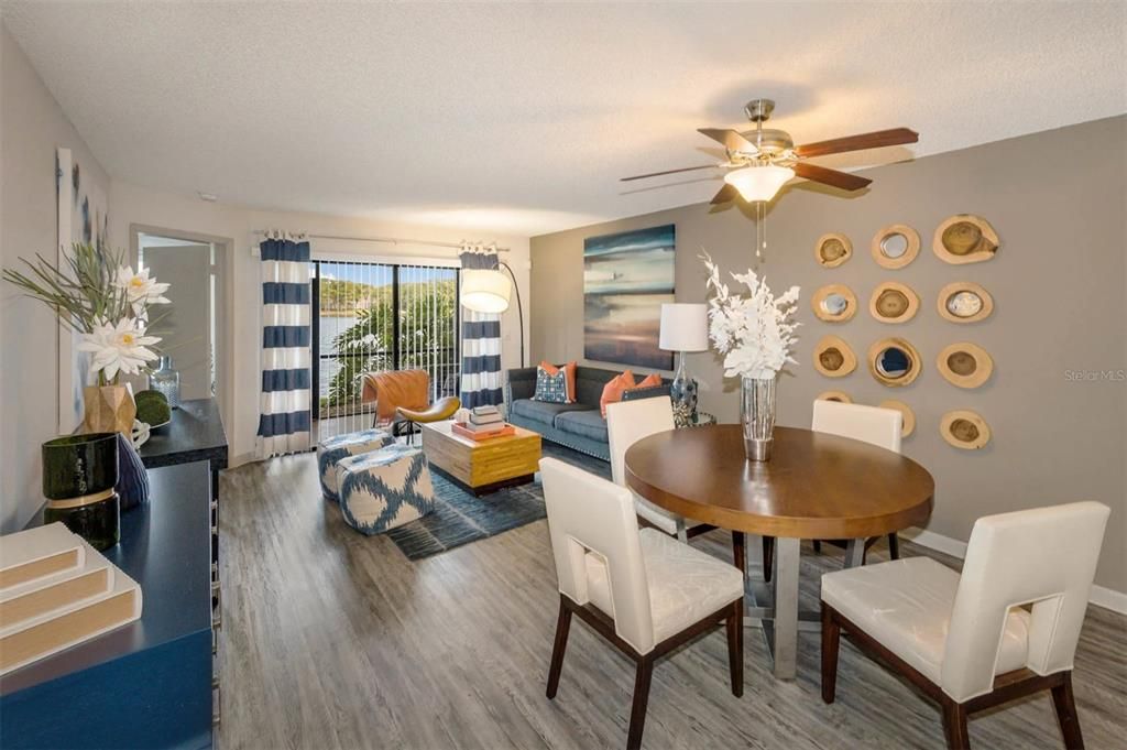 Dining room, Interior, Living room, Wood Texture Flooring