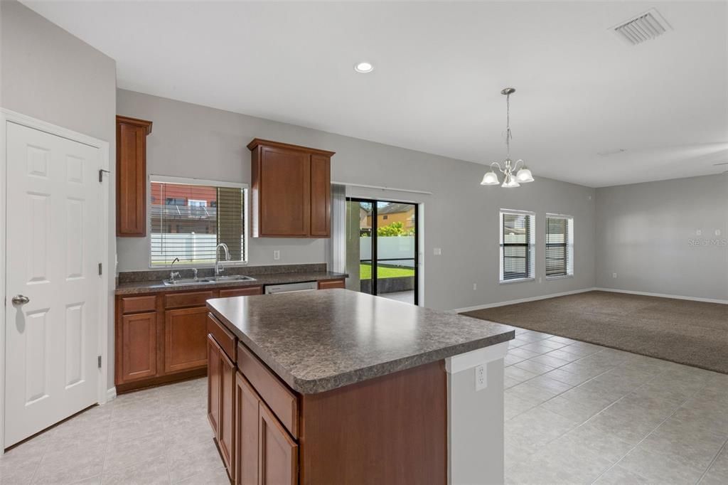 Interior, Kitchen, Pendant Lights, Recessed Lighting