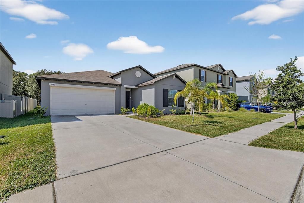 Attached, Backyard, Exterior, Facade, Farmhouse