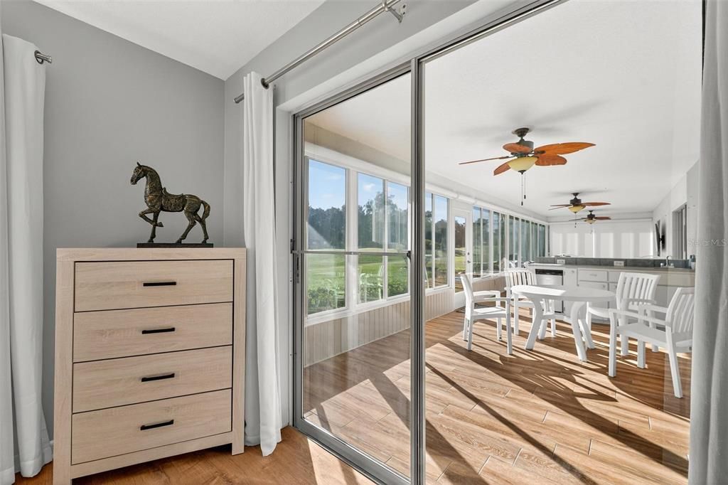 Dining room, Interior, Sun Room, Wood Texture Flooring