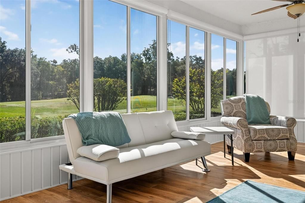 Interior, Sun Room, Wood Texture Flooring