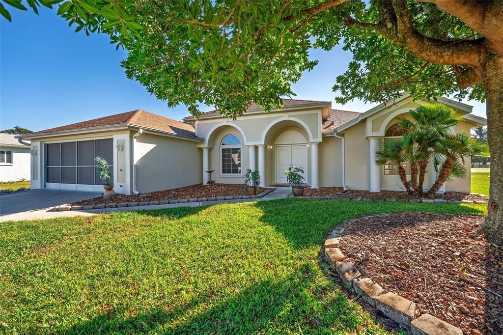 Attached, Backyard, Exterior, Facade, Spanish Mediterranean