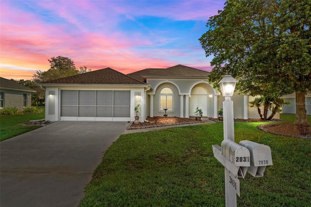 Attached, Backyard, Exterior, Facade, Mediterranean