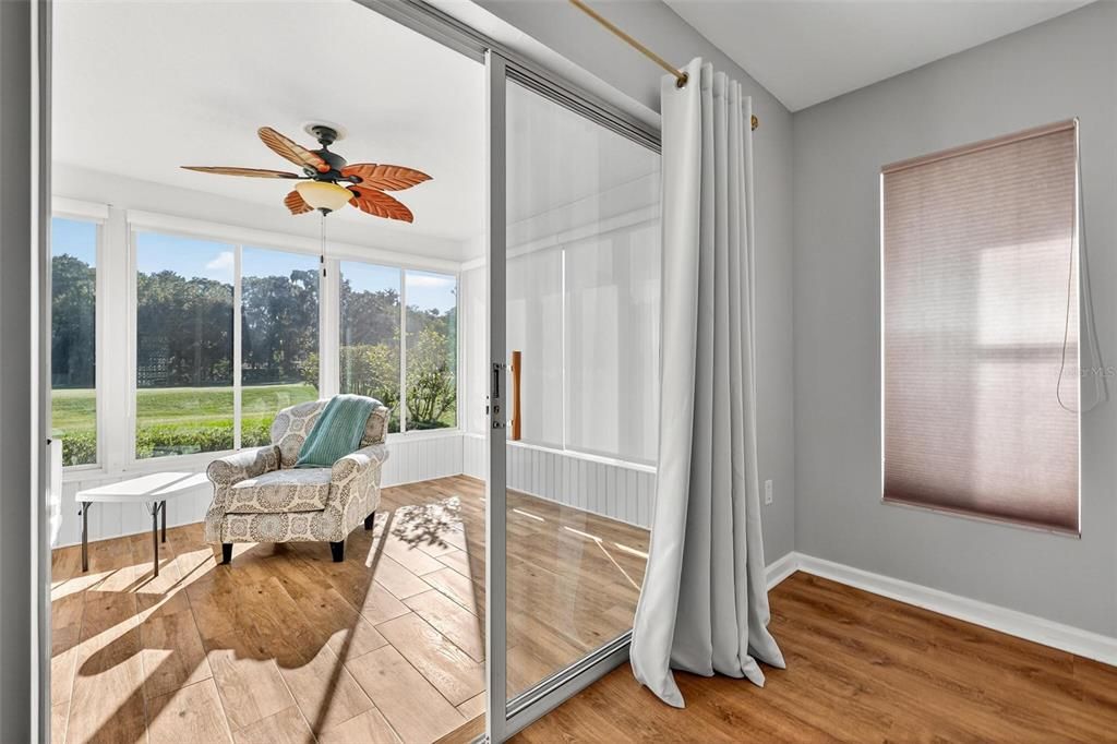 Interior, Sun Room, Wood Texture Flooring