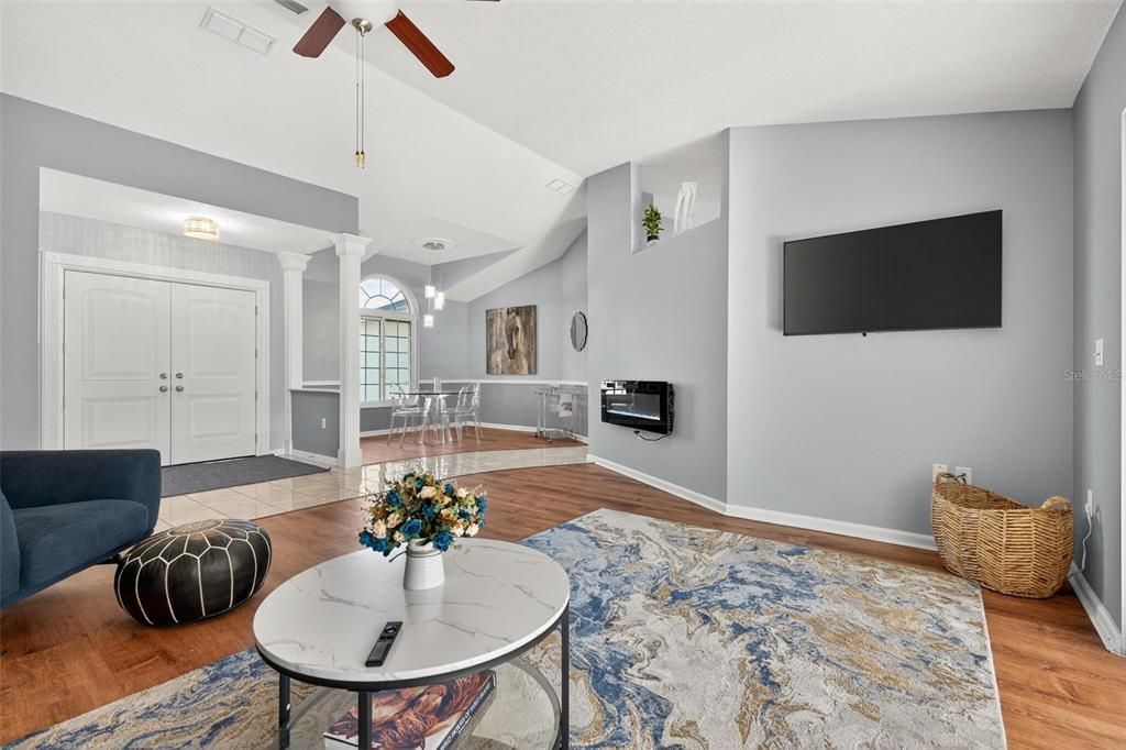 Interior, Wood Texture Flooring