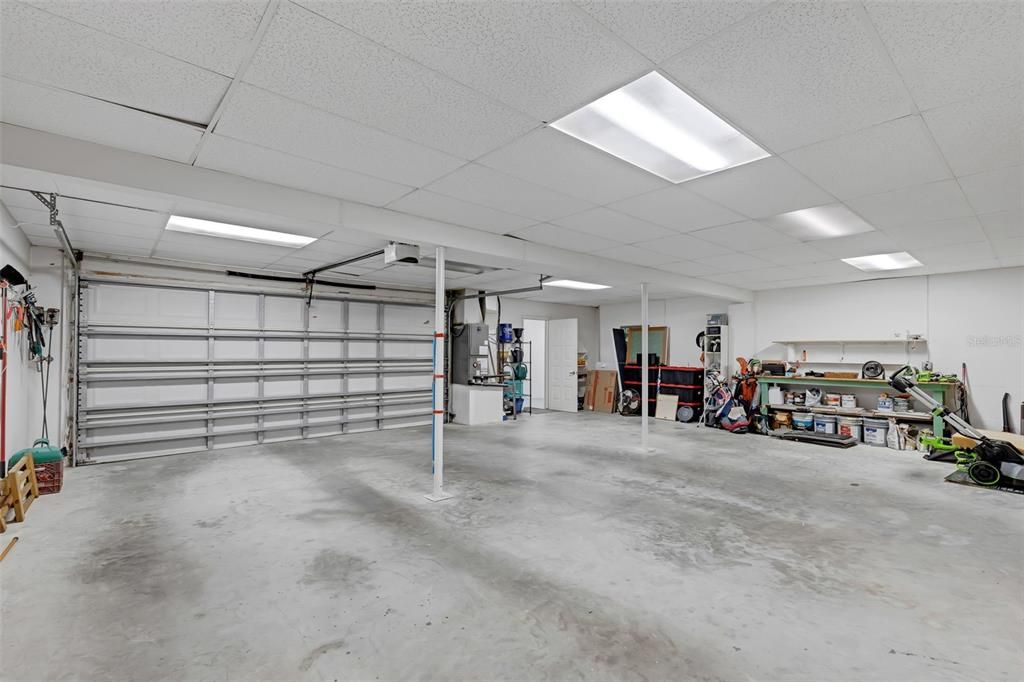 Garage, Interior, Recessed Lighting