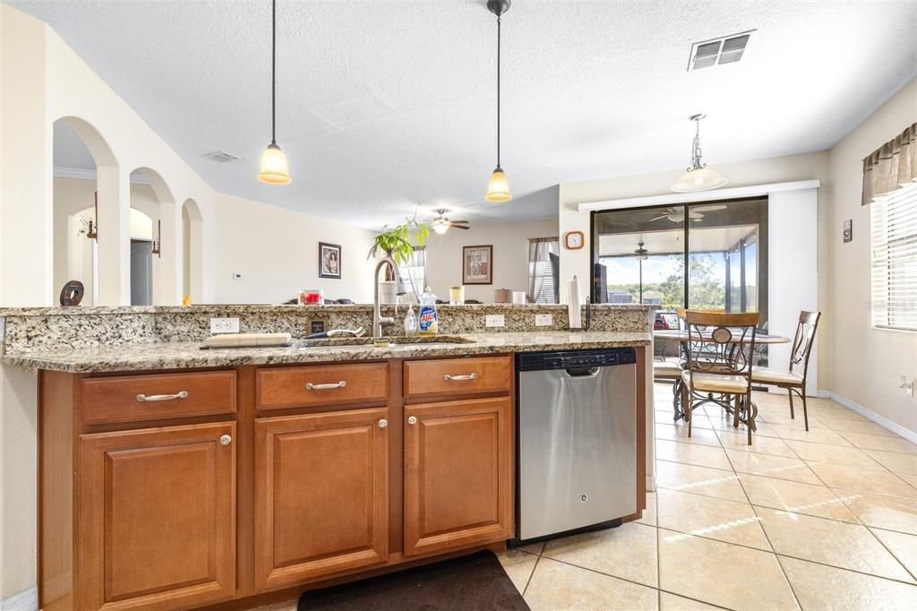 Dining room, Interior, Kitchen, Pendant Lights