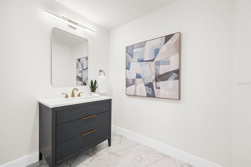 Bathroom, Interior, Marble