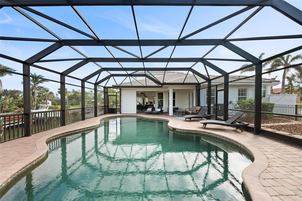 Glass Ceilings, Interior, Pool, Sun Room