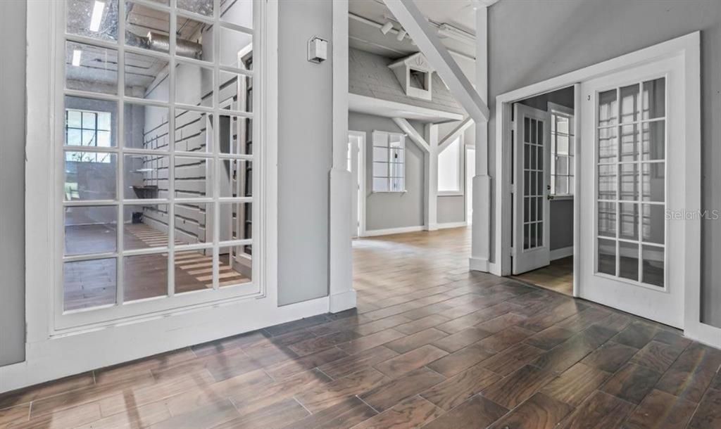 Empty room, Interior, Wood Texture Flooring