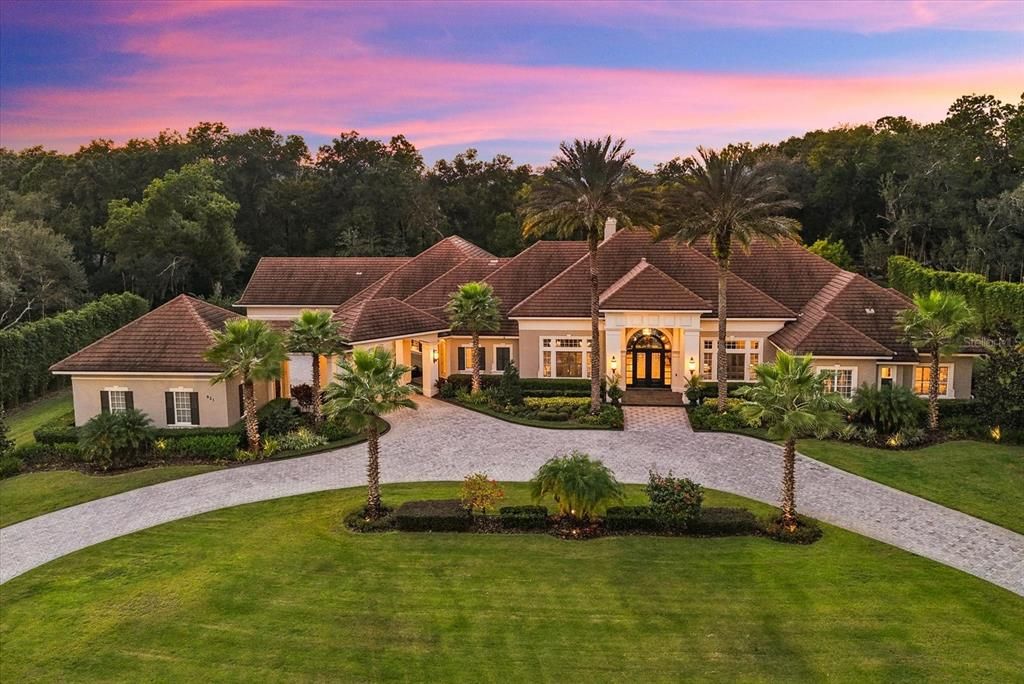 Backyard, Exterior, Facade, French Provincial