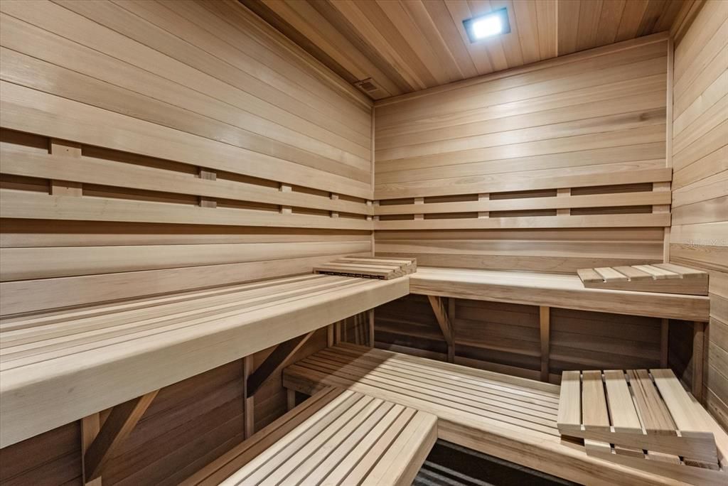 Interior, Sauna Room