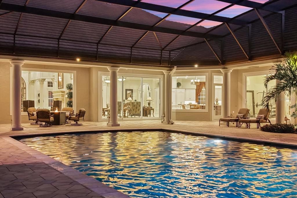 Glass Ceilings, Interior, Pool, Sun Room