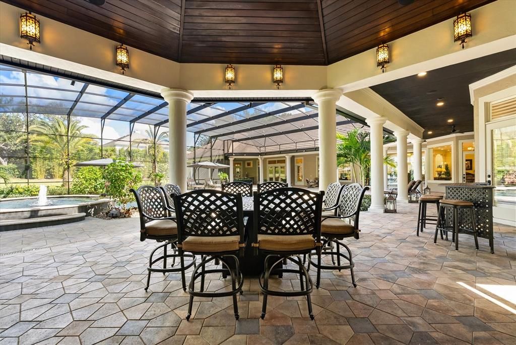 Dining room, Glass Ceilings, Interior, Recessed Lighting, Sun Room
