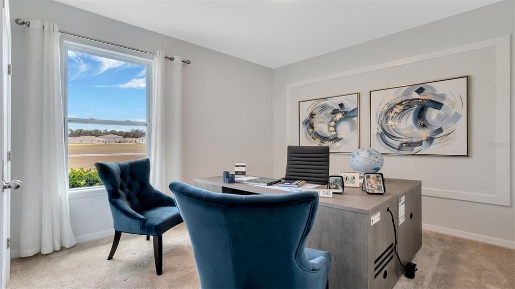 Home Office, Interior, Water