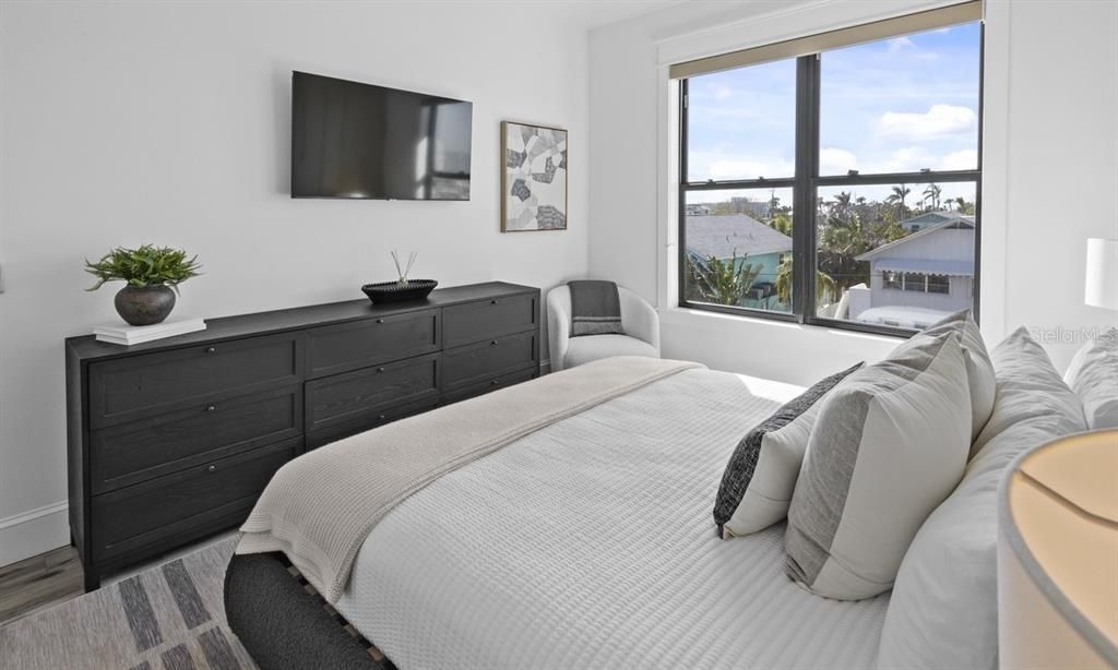 Bedroom, Interior, Water