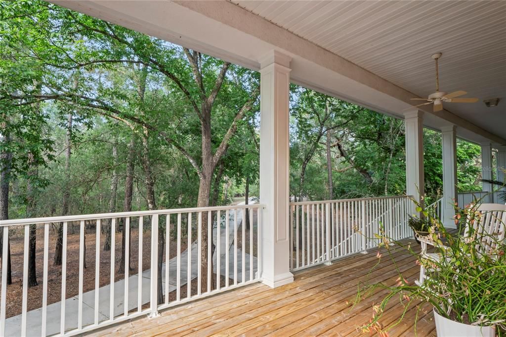Exterior, Wood Texture Flooring