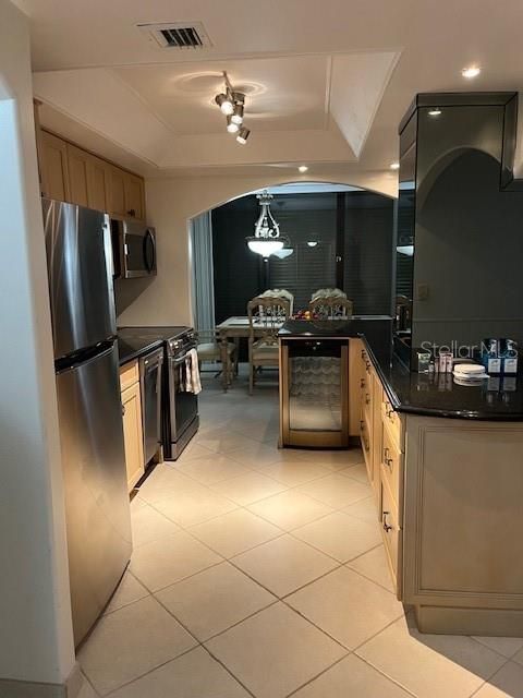 Dining room, Interior, Kitchen, Pendant Lights, Recessed Lighting